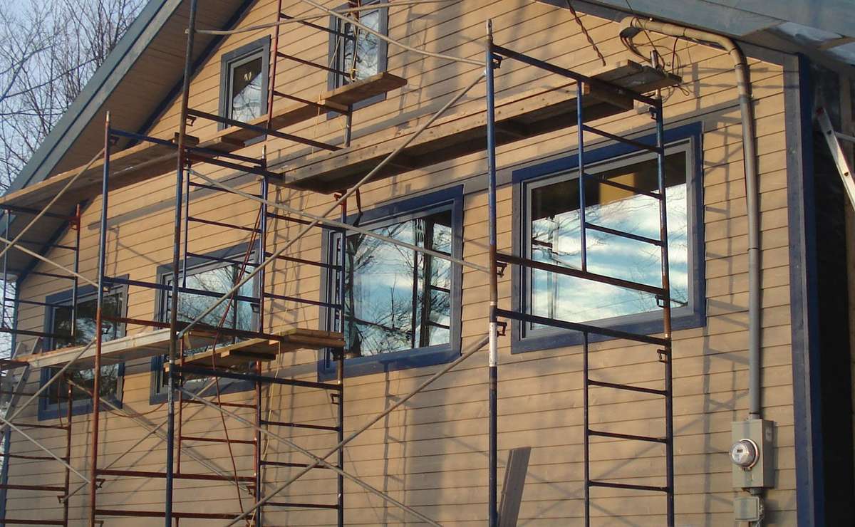 Installing Siding Correctly so that walls can drain in timber frame homes