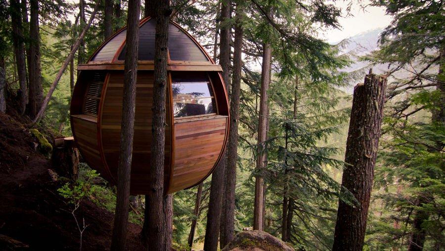 The Hemloft, Joel Allen's secret treehouse near Whistler, BC