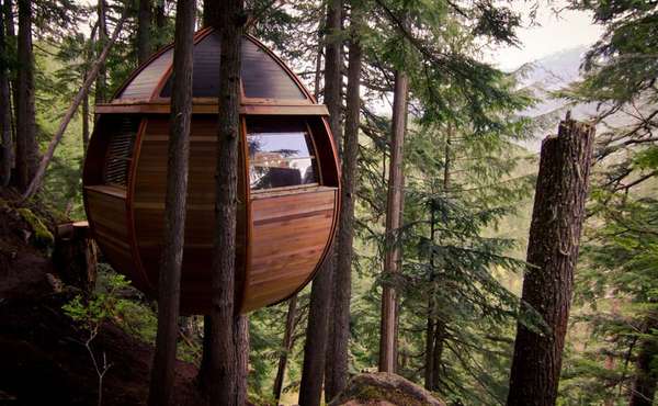 The Hemloft, Joel Allen's secret treehouse near Whistler, BC
