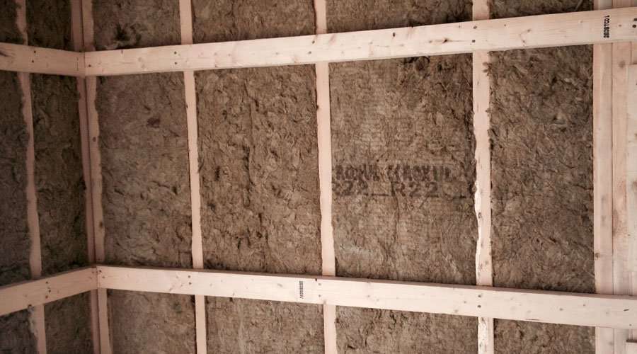 Roxul mineral wool batt insulation in LEED Homes