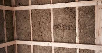 Roxul mineral wool batt insulation in LEED Homes
