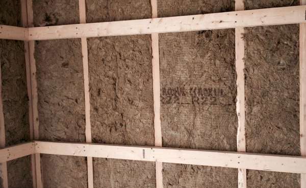 Roxul mineral wool batt insulation in LEED Homes