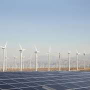 Renewable energy wind farm