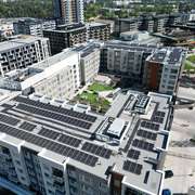 Solar Array District City, Calgary, Rocky Mountain Solar