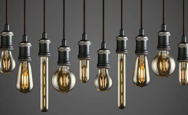 LED filament bulbs
