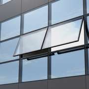 Semi-Translucent Aerogel Filled Commercial Windows