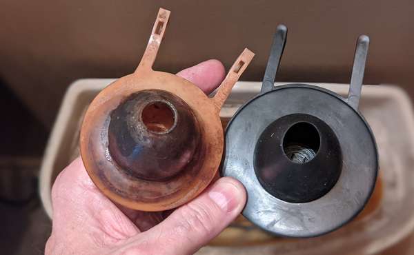 Faulty Toilet Flappers Leak a Lot of Water - here's how to replace them