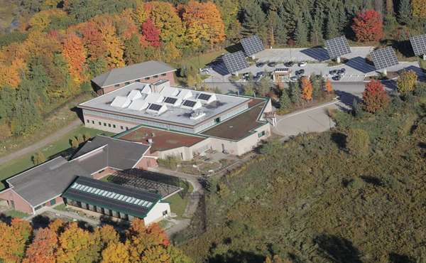 Aerial view of The Earth Rangers Centre (CNW Group/Earth Rangers)