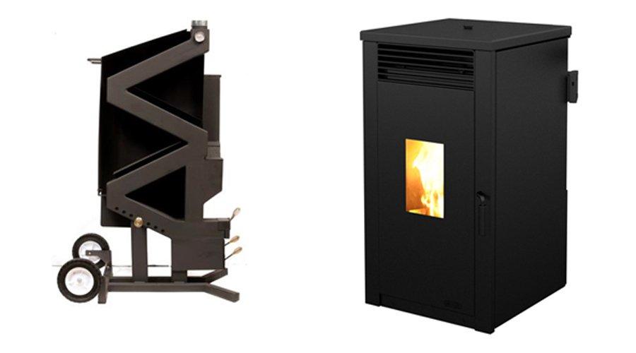 Poêles à granulés de bois fonctionnant hors réseau et ne nécessitant d'électrici
