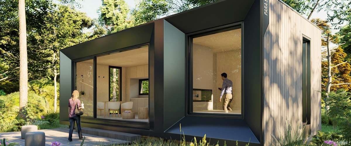 Le Refuge - An Architect-Designed Modern Green prefab tiny house kit home