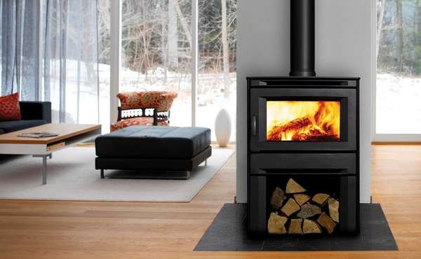 High efficiency wood stoves