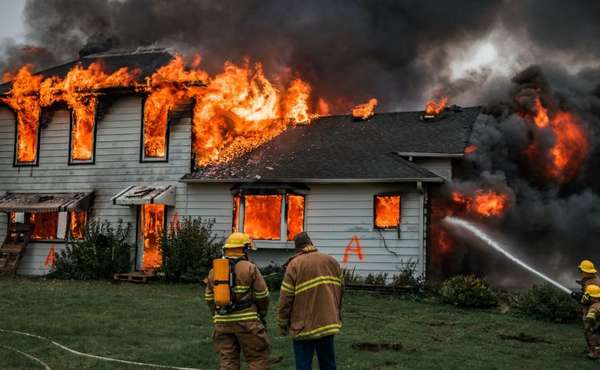 Cómo construir viviendas y protegerlas para prevenir incendios forestales