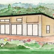 Rendering of the Ecohome demonstration house