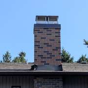 A home chimney needing sealing drafts heat loss from chimneys