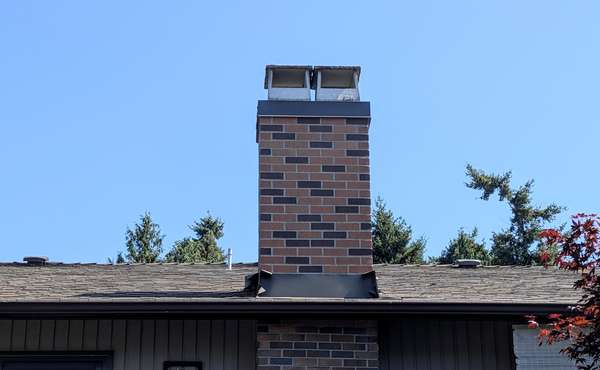 A home chimney needing sealing drafts heat loss from chimneys