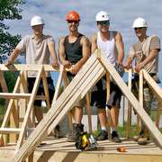 Students at New Frontiers School Board to build LEED home to be donate