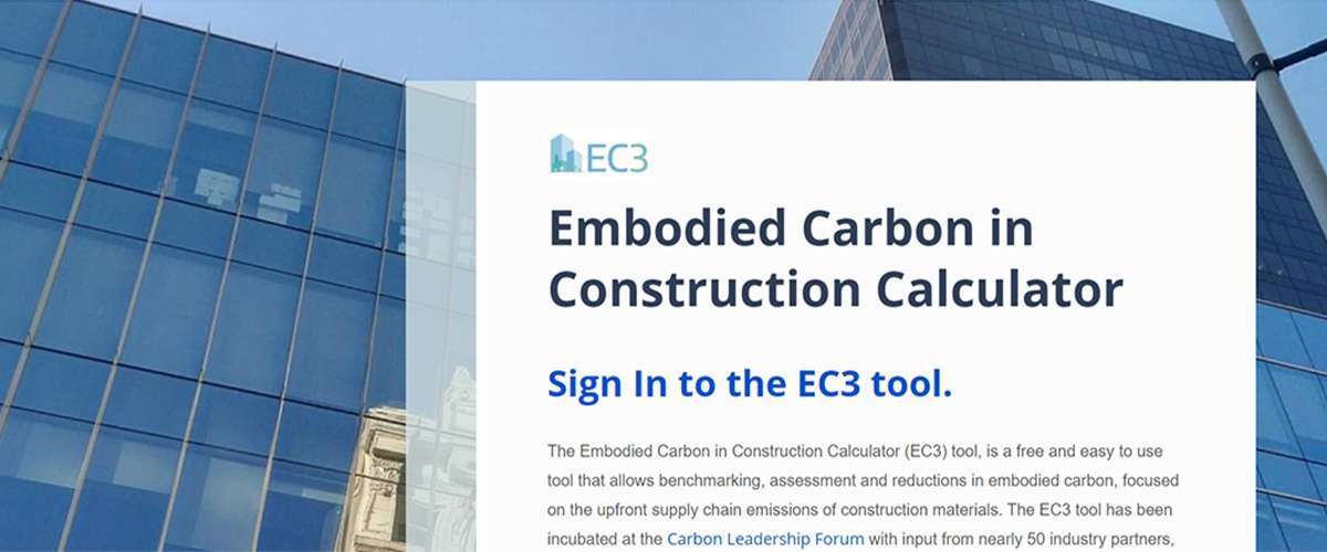 The EC3 Tool - Skanska - Calculating & Comparing Carbon Footprint of Buildings