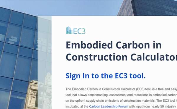 La herramienta EC3 - Skanska - Cálculo y comparación de la huella de carbono de