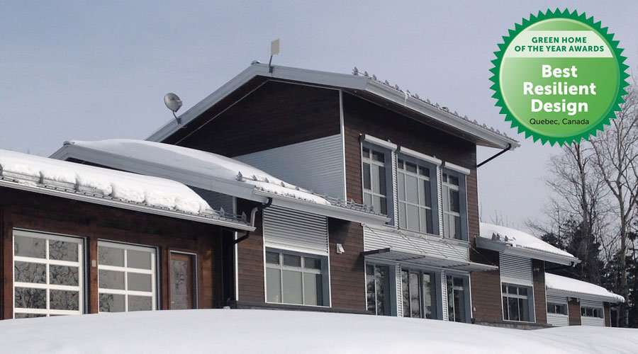 Passive Solar Home design at it's best - Kenogami House - EcoHome