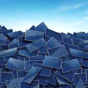 Solar panel recycling to prevent sending them to landfills
