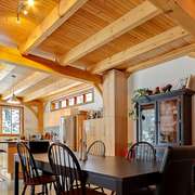 Concrete, wood and steel structures compared - Timber Frame wins!