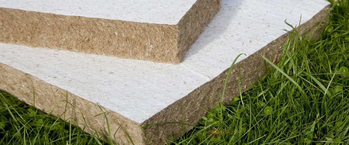 Natural Building Insulation Made of Grass Ecofriendly, Green Ecohome