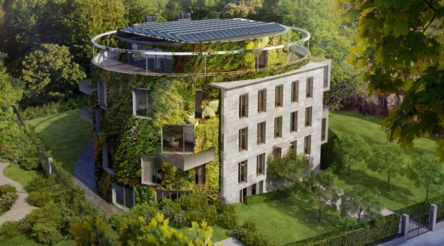 The Bubeneč Gardens Residence in Praque is an inspiring collection