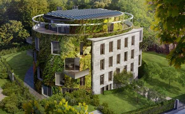 The Bubeneč Gardens Residence in Praque is an inspiring collection