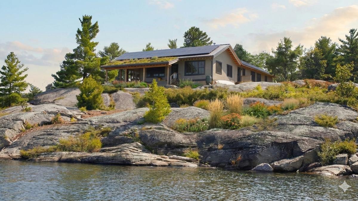 View of Sustainable & Eco-Friendly Exterior Cladding Materials | AMS