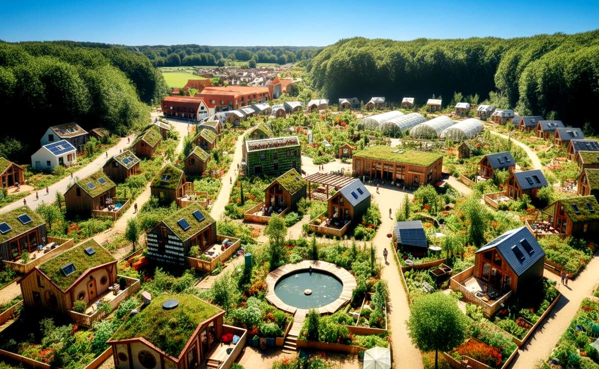 An Off-Grid Self-Sustaining Eco-Community Housing Development