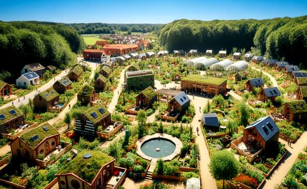 An Off-Grid Self-Sustaining Eco-Community Housing Development
