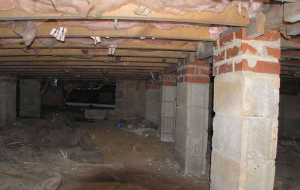 Insulating crawlspaces as part of home renovation