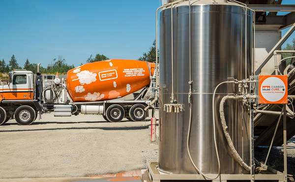 CarbonCure low carbon footprint ready mix concrete