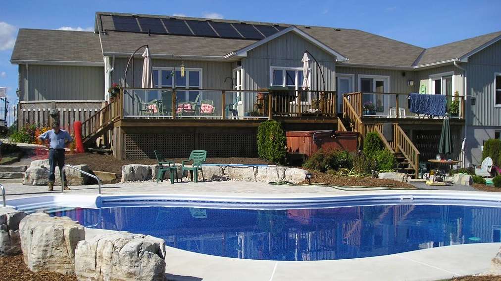 Solar Pool Heaters can Raise Pool Temperatures by 10 Degrees