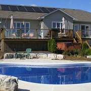 Solar Pool Heaters can Raise Pool Temperatures by 10 Degrees