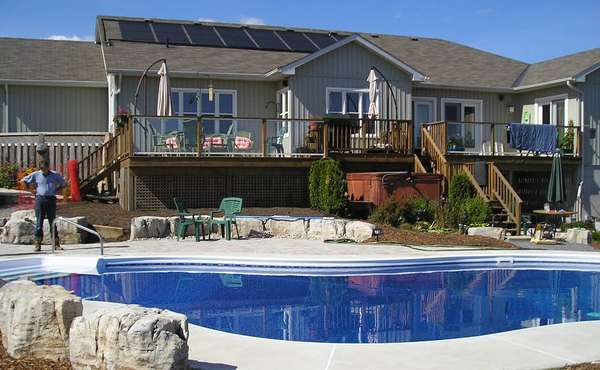 Solar Pool Heaters can Raise Pool Temperatures by 10 Degrees