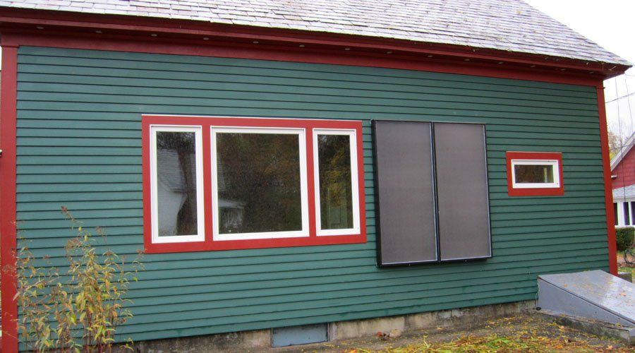 How to Build a Solar Air Heating Panel - DIY Video - Ecohome