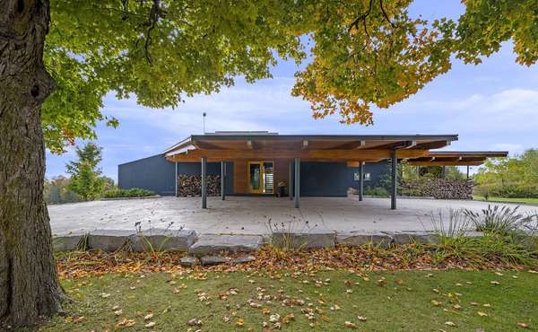 Passive solar design meets practical sustainability in rural ontario home