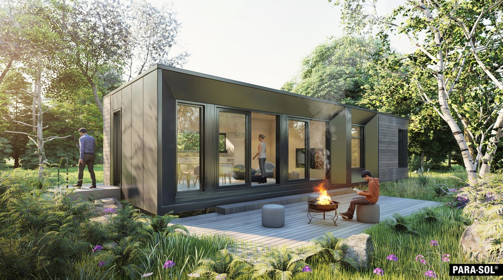 Modern Affordable Green Prefab Eco Home Kit - Ecohome