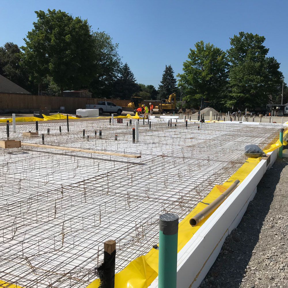 Prefab Foam Forms for Passive House Slab Foundations GEOPassive