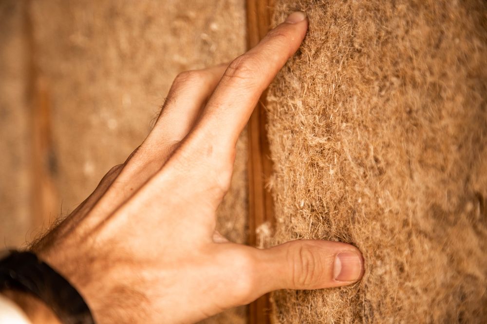 Hemp insulation HempWool Hemp Batt Insulation by Hempitecture Ecohome