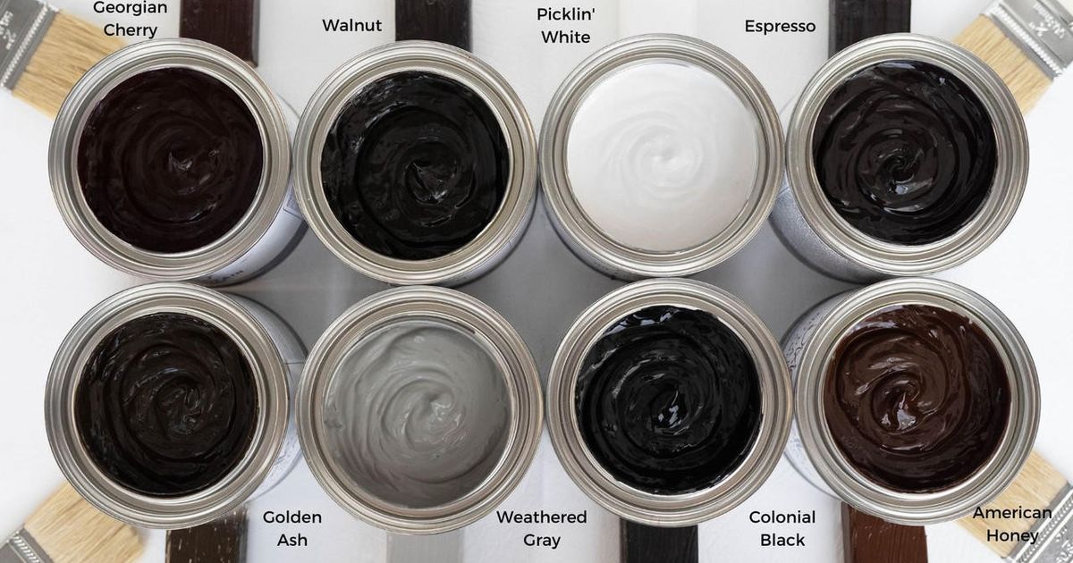 Dyes & Colors No Pain Gel Stains by Dixie Belle Paint Co. Ecohome