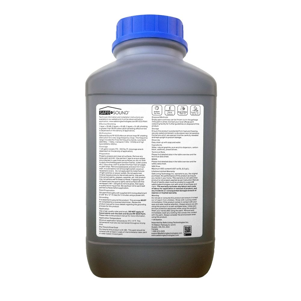 Protection RFECO 5G Shielding Paint by Safe and Sound