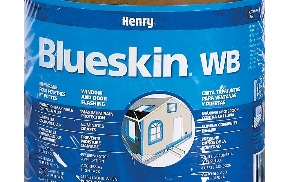 Weather Barrier SelfAdhesive Waterproofing Membrane Henry Blueskin