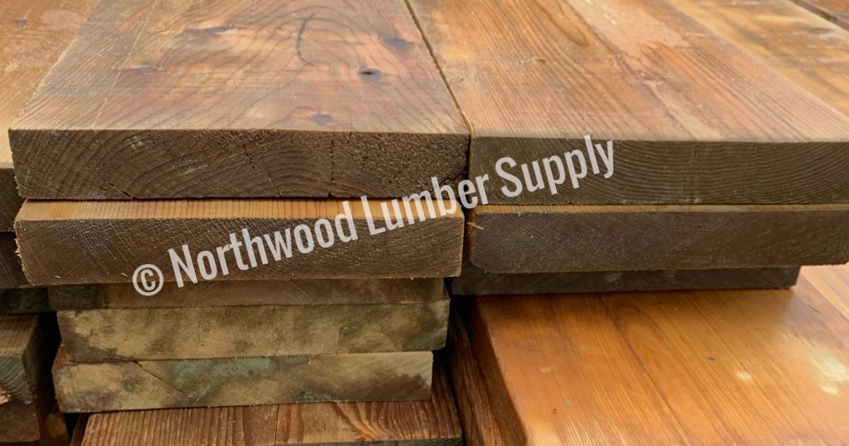 Lumber ACQ SELECT Pressure Treated 2x10 by Northwood Lumber Supply