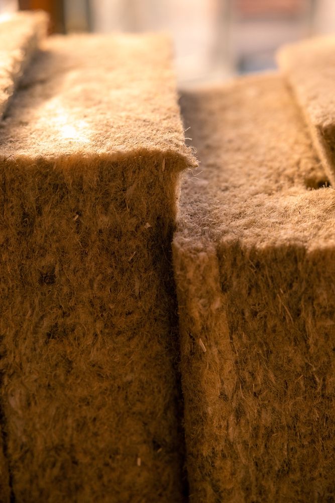 Hemp insulation HempWool Hemp Batt Insulation by Hempitecture Ecohome