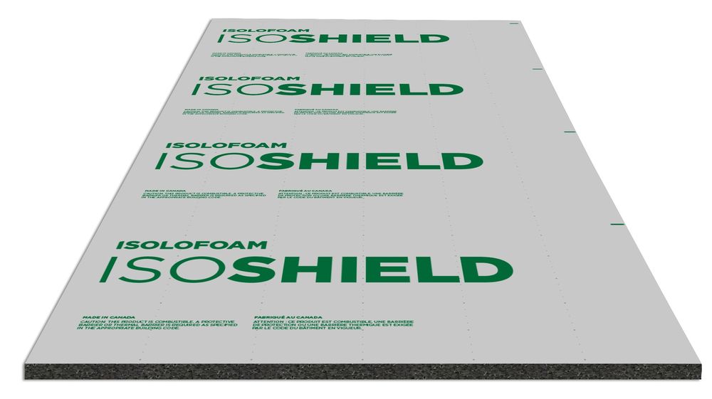 Expanded Polystyrene insulation de ISOSHIELD Continuous insulation
