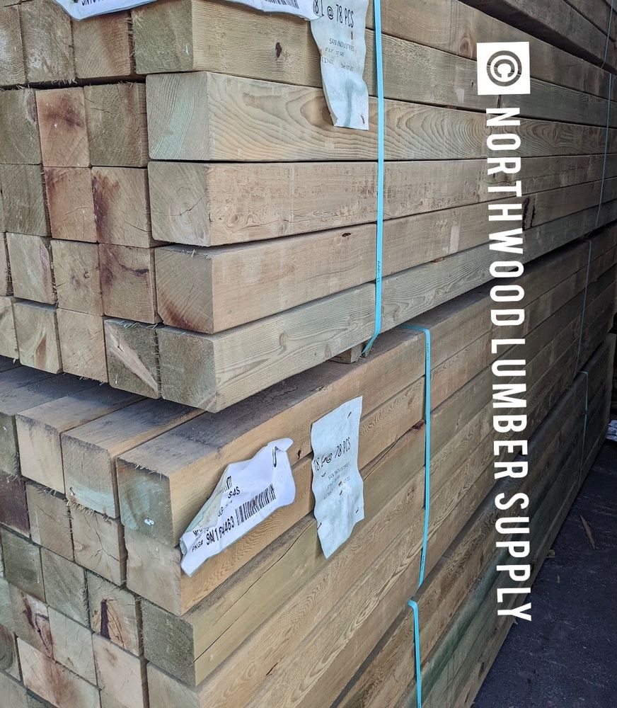Lumber ACQ Pressure Treated by Northwood Lumber Supply Ecohome