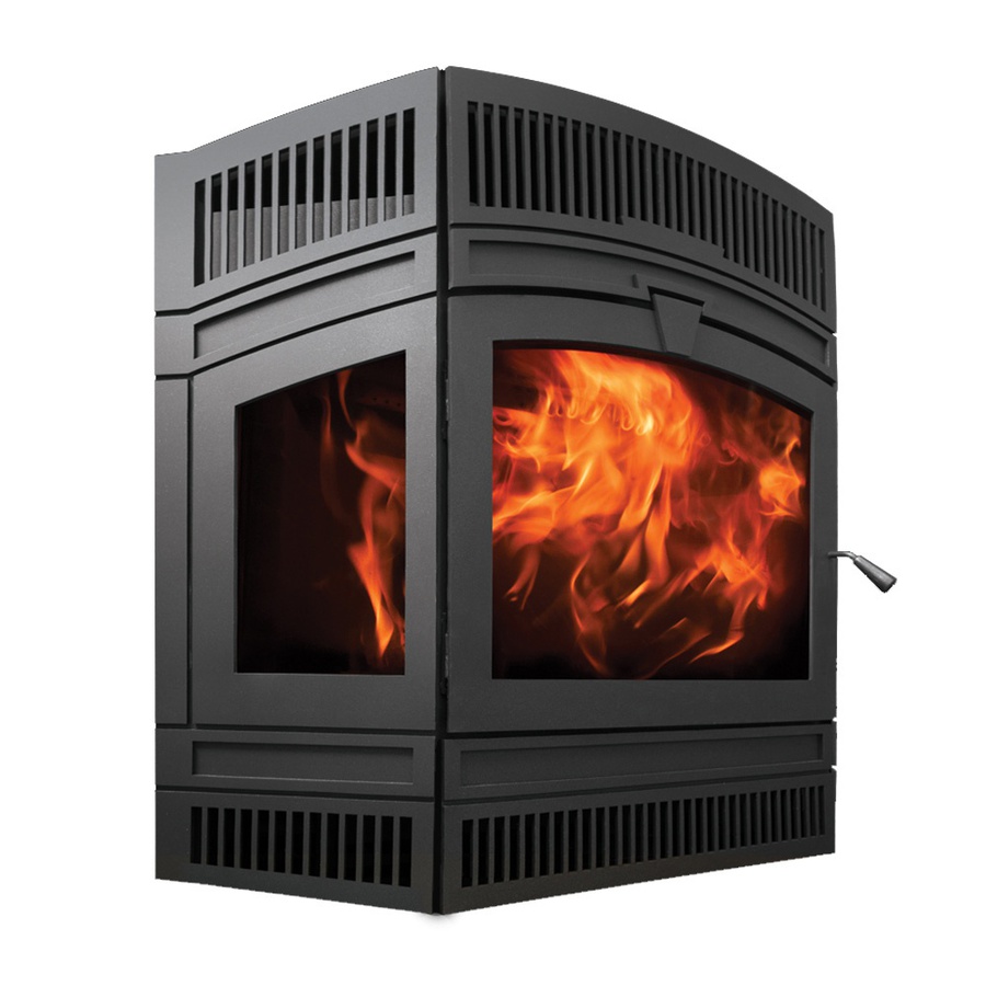 Delta Fusion efficient wood burning fireplace - Ecohome