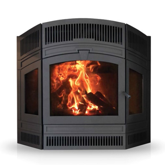 Delta Fusion efficient wood burning fireplace - Ecohome